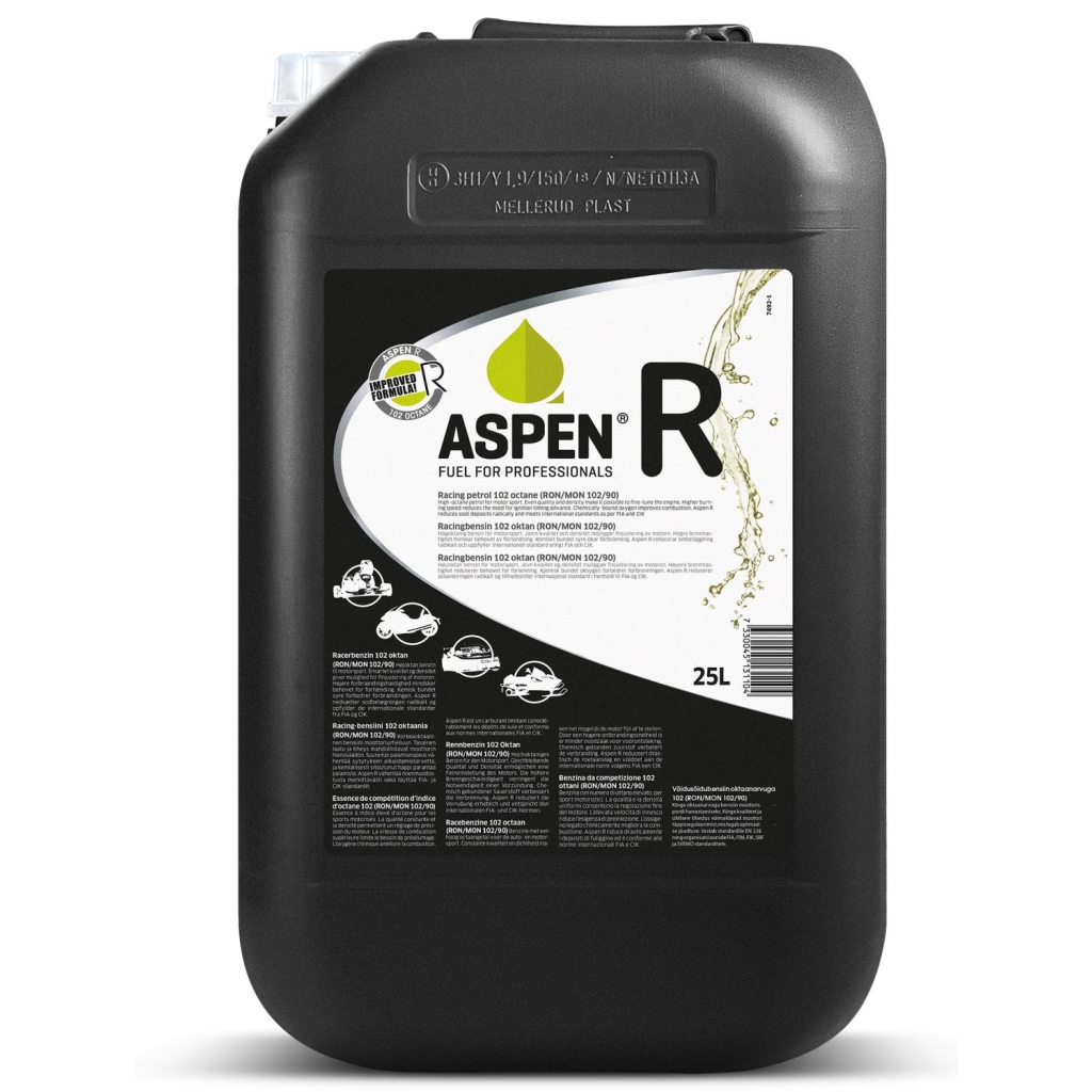ASPEN R 25L, Spesialdrivstoff for motorsport
