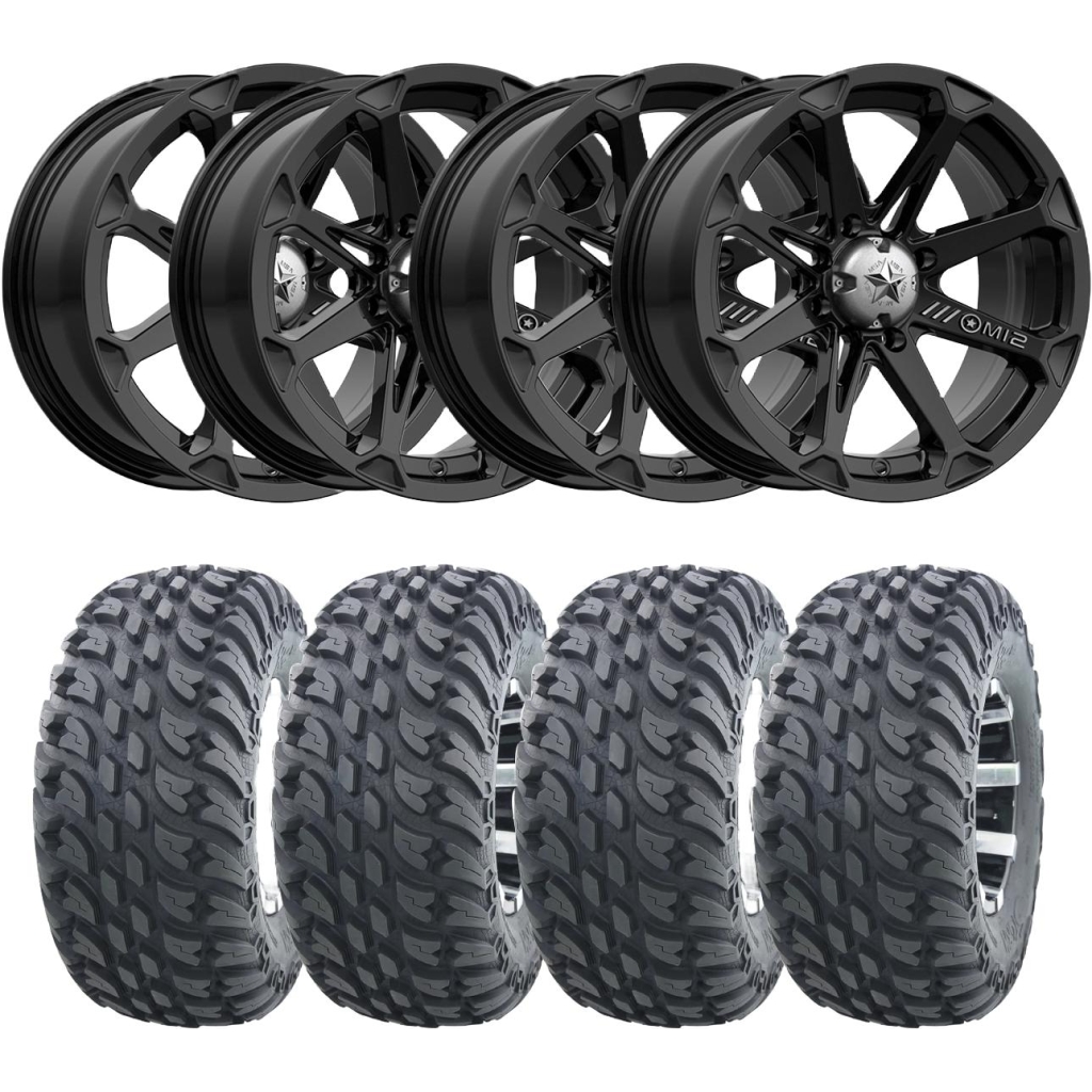 Hjulpakke 93 - Polaris 4x4 - 27"/14", Wanda VS3020 Storm E4, MSA M12 Diesel