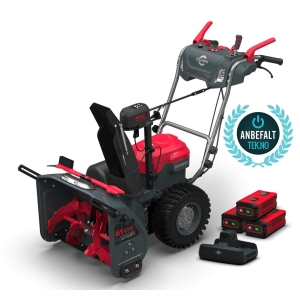CRAMER 82SN61 snøfreser med 3x82V580P 8Ah batteri/1x82C2 lader